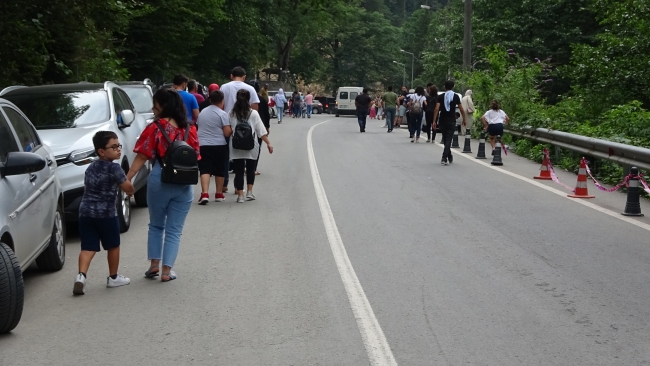 Sümela Manastırı'na turist akını