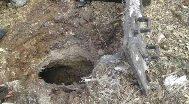 Terör örgütüne ait silah ve mühimmat ele geçirildi