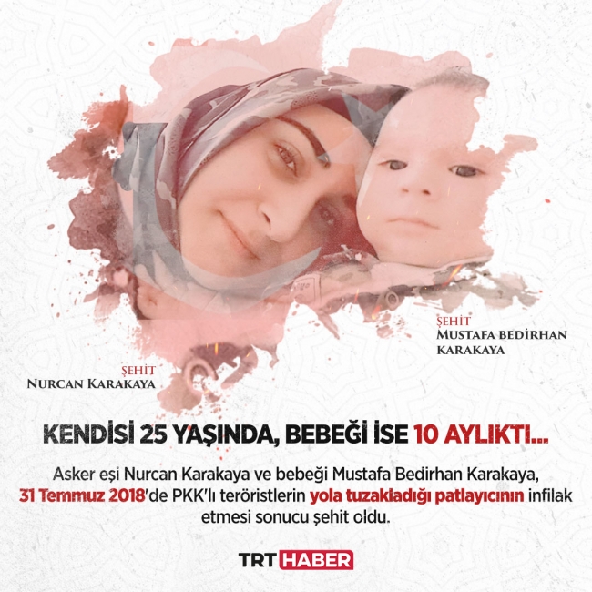 Bedirhan bebek ve annesi anılıyor