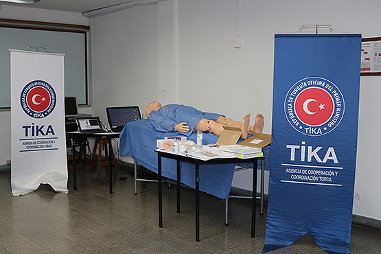 TİKA'dan Kolombiya üniversitesine ekipman desteği