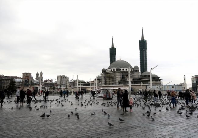 Taksim Camii yıl sonunda ibadete hazır hale gelecek