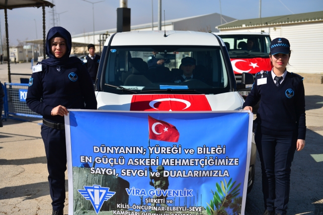 Zeytin Dalı Harekatı'na katılan Mehmetçik'e "tatlı" destek
