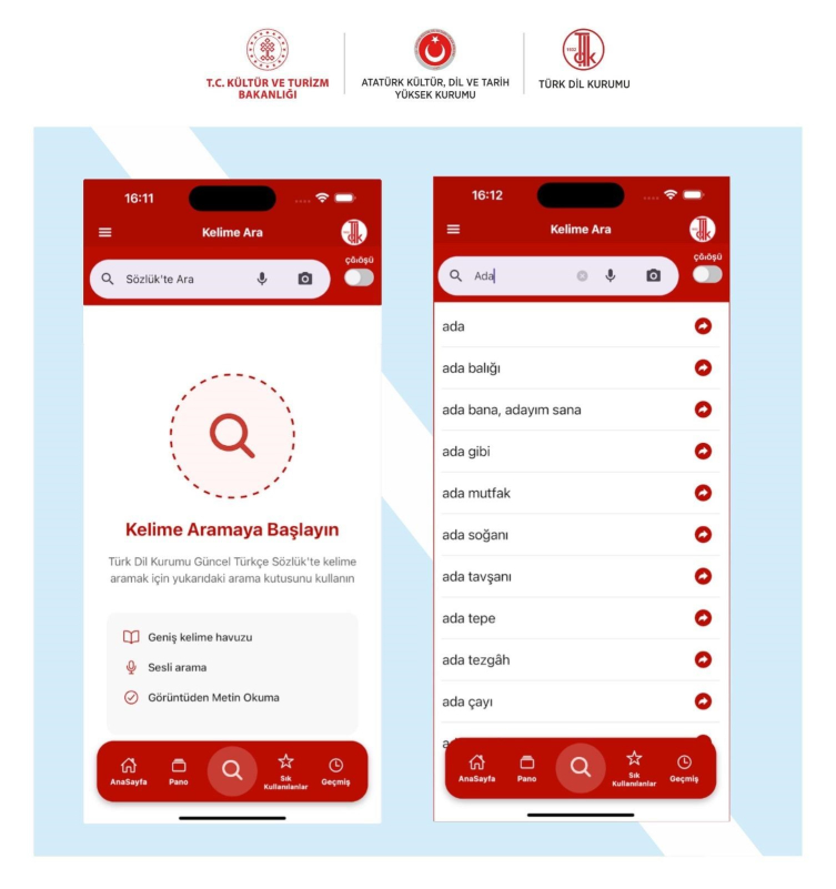 'Mobil Türkçe Sözlük Uygulaması' güncellendi