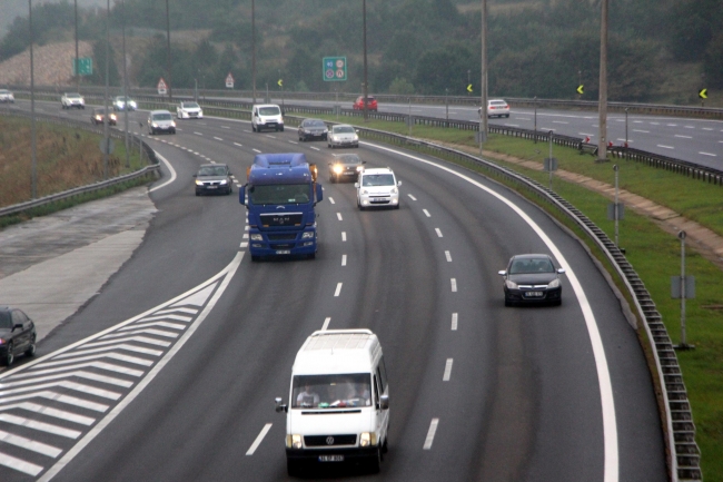 TEM Bolu geçişinde bayram yoğunluğu