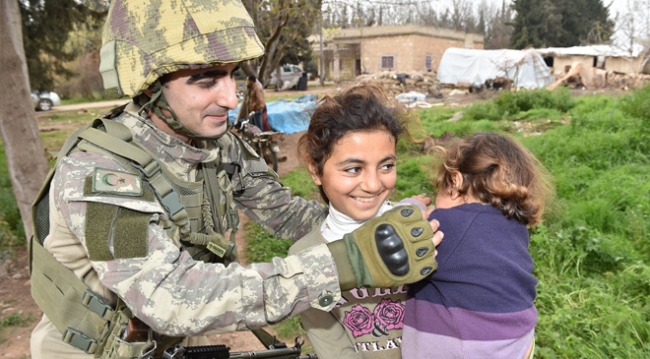 Afrin’de 'temiz kalpler' bir arada