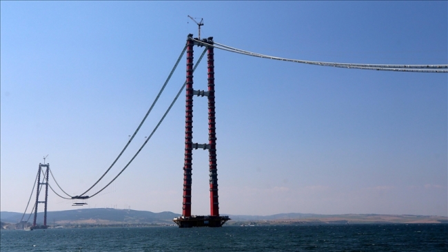 1915 Çanakkale Köprüsü bağlantı yoluna ses bariyeri inşa edildi