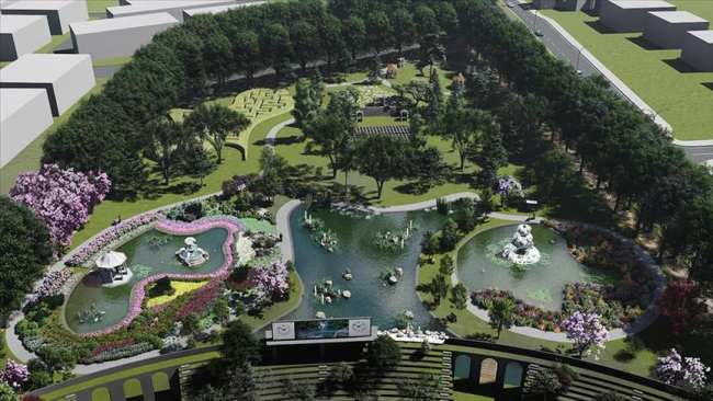 Sakarya Mevcut Stat Yerinde Millet Bahçesi. Fotoğraf: AA