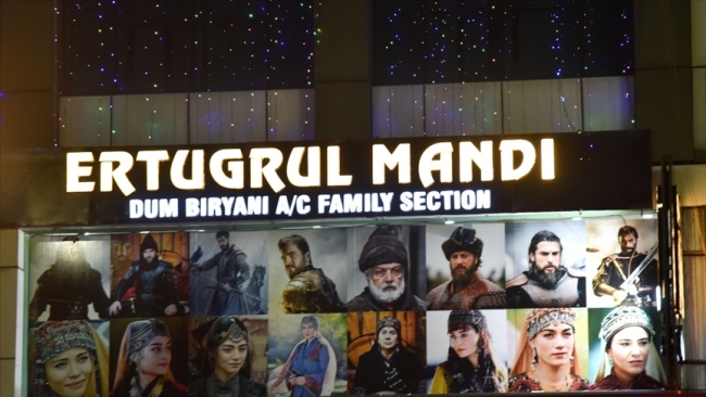Hindistan'da Diriliş Ertuğrul dizisini seven girişimci açtığı restorana 'Ertuğrul' adını verdi
