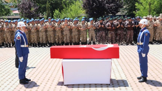 Şehit Onbaşı Bahattin Baştan için Siirt'te askeri tören düzenlendi
