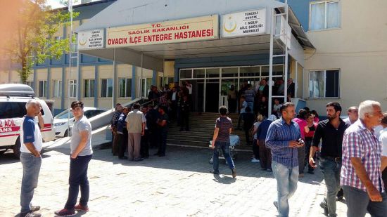Tunceli'de adliye lojmanlarına saldırı: 9 yaralı