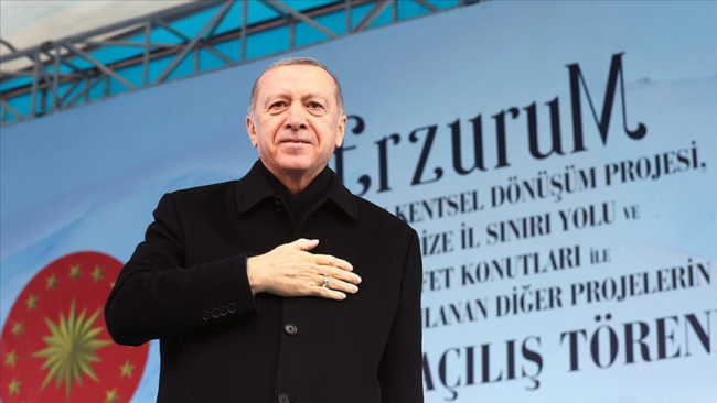 Cumhurbaşkanı Erdoğan: Pazartesi günü müjdeyi paylaşacağız