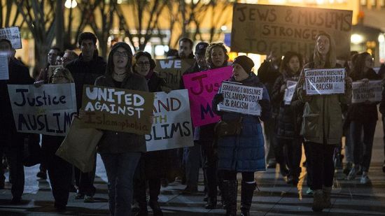ABD'de İslamofobi ve ırkçılık karşıtı gösteri