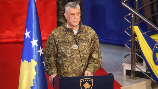 Kosova ordusunun kurulması dolayısıyla devlet töreni düzenlendi