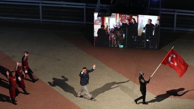 Cumhurbaşkanı Erdoğan, Dünya Göçebe Oyunları açılış töreninde