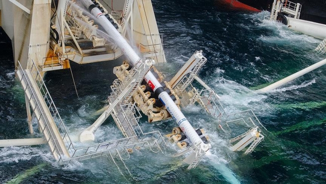 TürkAkım'ın deniz geçişinin yüzde 30'u tamamlandı