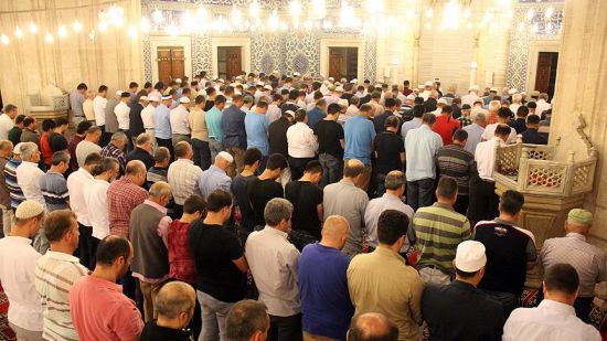 Selimiye Camisi'nde 15 Temmuz şehitleri için dua edildi