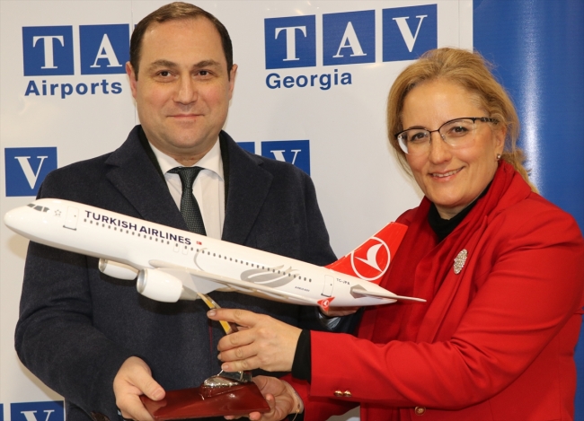 THY'nin Ankara-Tiflis direkt uçuşları başladı