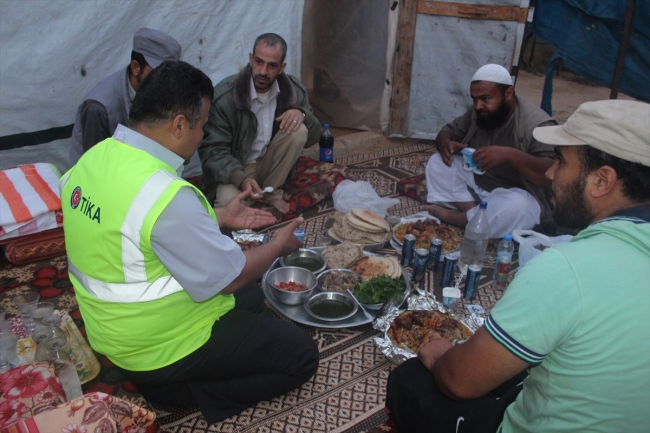 TİKA Ramazan'da da Filistinlilerin yanında