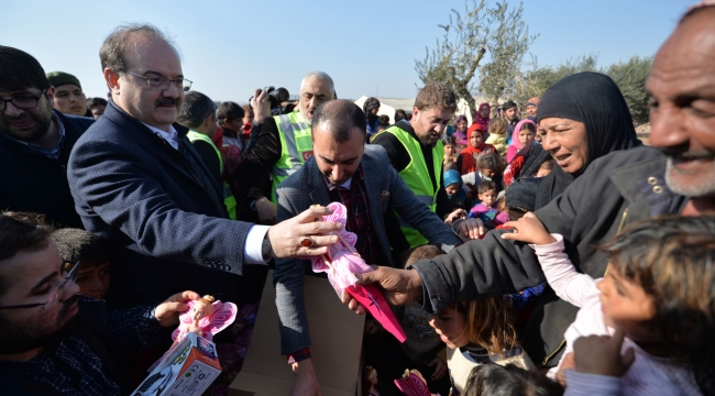 TİKA'dan Suriyelilere yardım