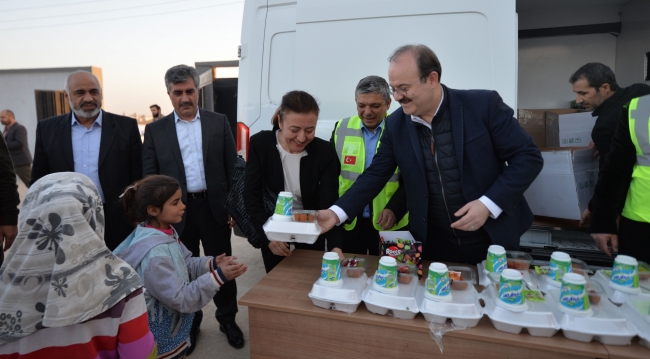 TİKA'dan Suriyelilere yardım