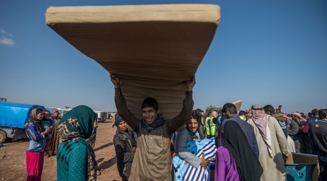 TİKA'dan Suriyelilere yardım