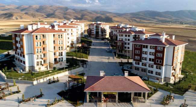 TOKİ'nin bin 310 konut projesinde başvurular başladı