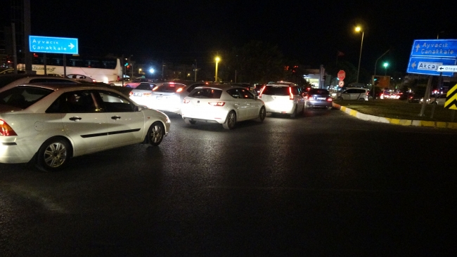 Tatilcilerin dönüş yolculuğu erken başladı