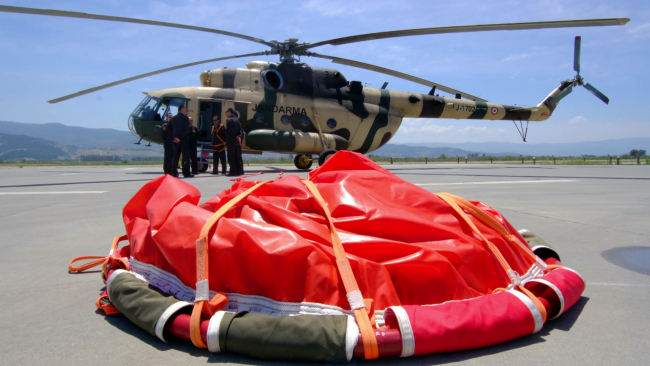 Terörle mücadelenin kahramanları alevlere geçit vermedi