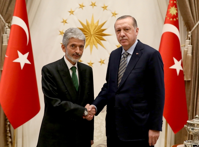 Cumhurbaşkanı Erdoğan, Kahraman ve Tuna'yı kabul etti