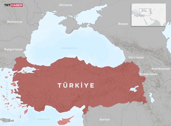 Harita: TRT Haber / Nursel Cobuloğlu