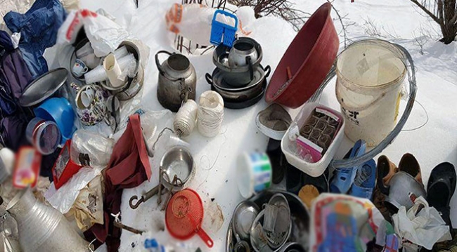 Tunceli'de terör operasyonu: Sığınakta çok sayıda yaşam malzemesi bulundu