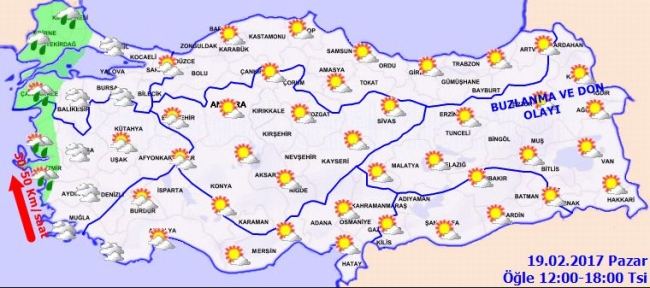 Hava sıcaklıkları 8 dereceye kadar artıyor