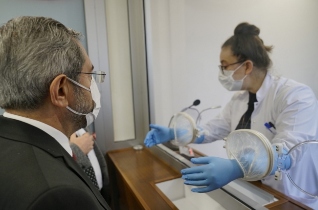 Türkiye'nin ilk 'Akıllı Covid 19 Test Merkezi' açıldı