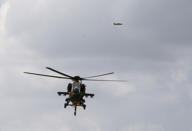 Atak, Hürkuş ve Anka Malezya Başbakanı için uçtu