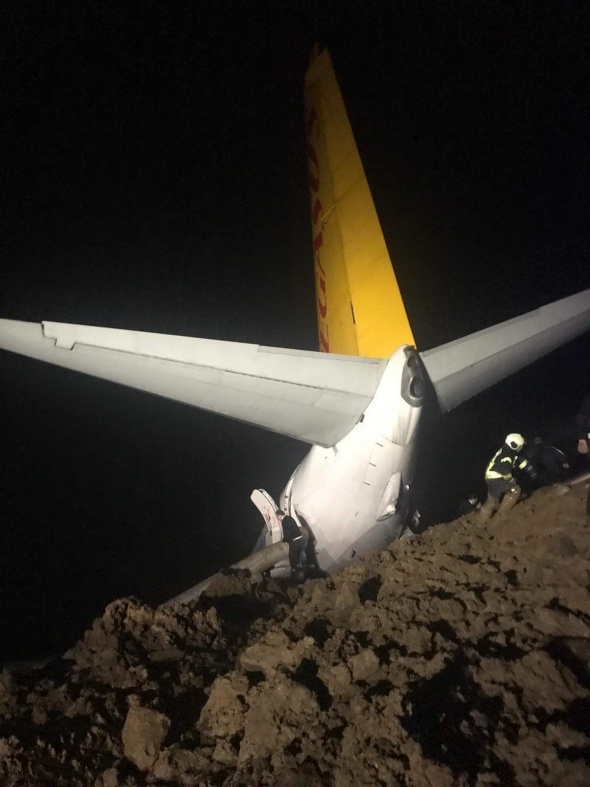 Trabzon'da pistten çıkan uçağın pilotu: Uçağın kaymasına mani olamadım
