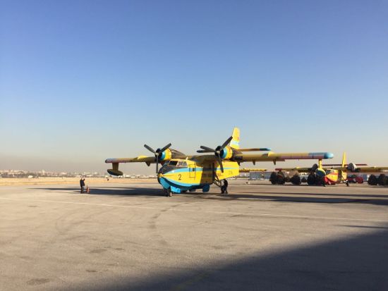Türkiye'den 3 yangın söndürme uçağı İsrail'e gitti