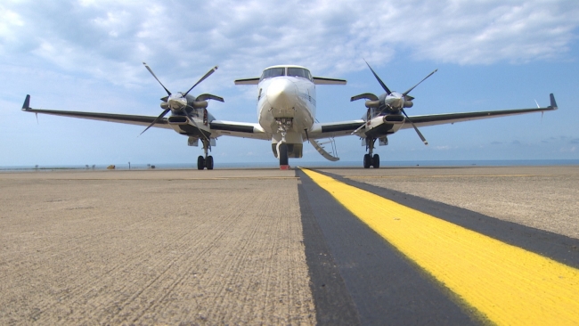 Emniyetin gökyüzündeki gözü Araklı'daki arama çalışmalarına katıldı