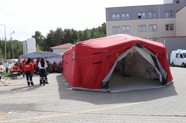 Denizli'de 5,5 büyüklüğünde deprem