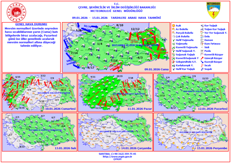 Meteorolojiden kritik uyarı: Dondurucu soğuklar geri geliyor