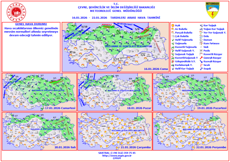 Soğuk ve yağışlı hava geri dönüyor