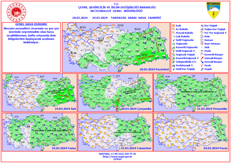 Soğuk ve yağışlı hava geri dönüyor