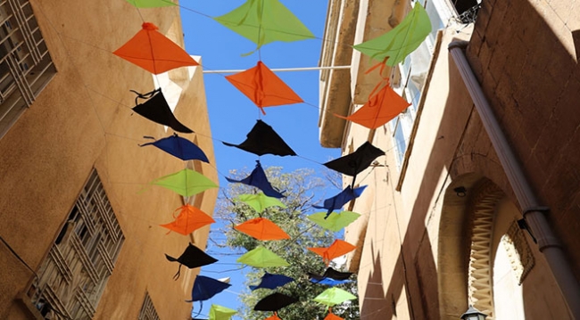 Mardin'de rengarenk "Uçurtma Atölyesi"