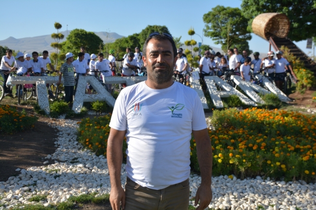 Van Gölü çevresinde bisiklet turu