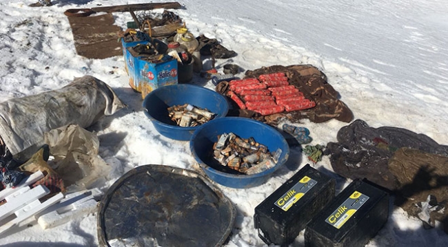 PKK'ya ait kara gömülü 7 sığınak bulundu