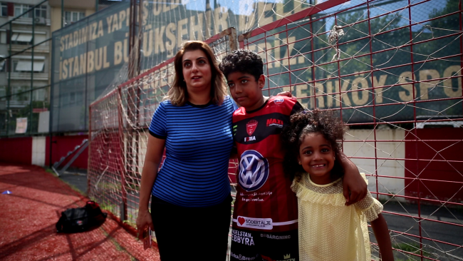 Türk ve Gana kültürlerini birleştiren aile