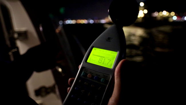 İstanbul Boğazı’nın gürültü avcıları