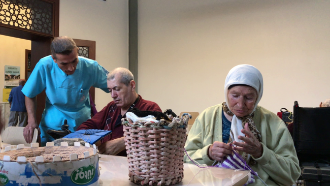 Darülaceze önce yuvası sonra iş yeri oldu