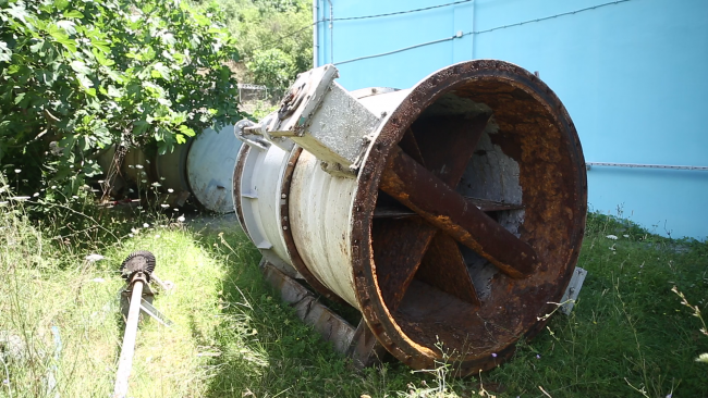 Alibey Barajı’nda vana değişimi