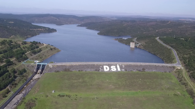 Alibey Barajı’nda vana değişimi