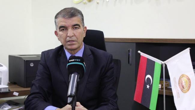 Libya Temsilciler Meclisi Üyesi Ebu Bekir Said. Fotoğraf: TRT Arabi